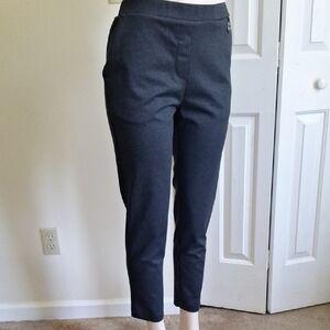 Calvin Klein Charcoal Trousers Pull-On Size M